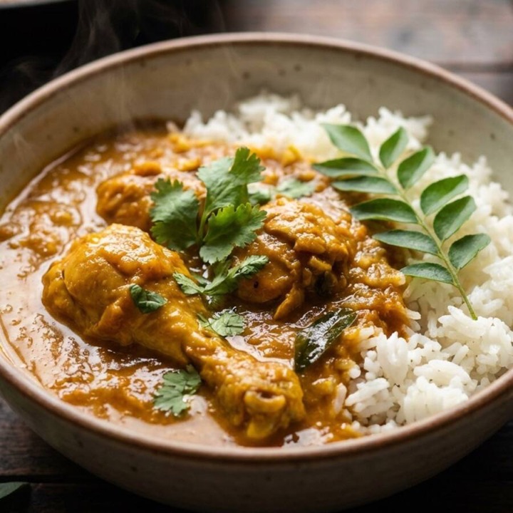 Chicken Sambhar Rice
