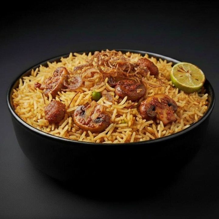 Special Mushroom Biryani